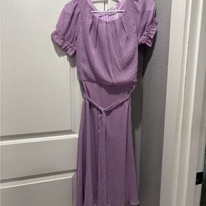 Lavender Midi Dress